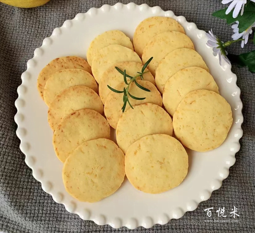 簡(jiǎn)單零失??！好吃又好看的檸檬曲奇餅干，一學(xué)就會(huì)